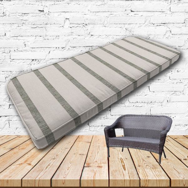 Custom outdoor patio furniture cushions from Cascadia Outdoor Cushions in Sunbrella Fabrics