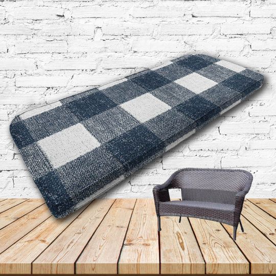 Custom outdoor patio furniture cushions from Cascadia Outdoor Cushions in Sunbrella Fabrics