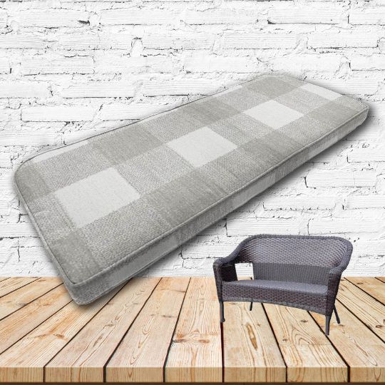 Custom outdoor patio furniture cushions from Cascadia Outdoor Cushions in Sunbrella Fabrics