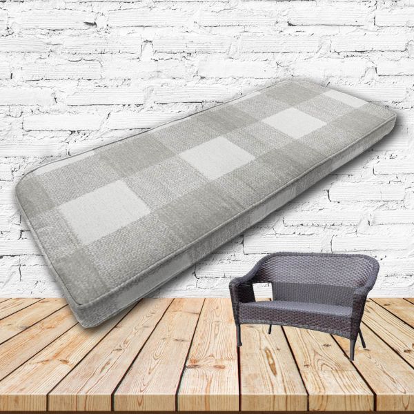 Custom outdoor patio furniture cushions from Cascadia Outdoor Cushions in Sunbrella Fabrics