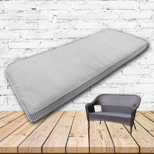 Custom outdoor patio furniture cushions from Cascadia Outdoor Cushions in Sunbrella Fabrics