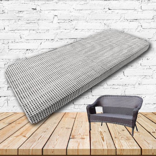 Custom outdoor patio furniture cushions from Cascadia Outdoor Cushions in Sunbrella Fabrics