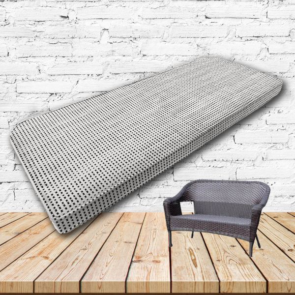 Custom outdoor patio furniture cushions from Cascadia Outdoor Cushions in Sunbrella Fabrics