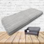 Custom outdoor patio furniture cushions from Cascadia Outdoor Cushions in Sunbrella Fabrics
