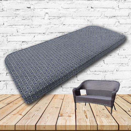Custom outdoor patio furniture cushions from Cascadia Outdoor Cushions in Sunbrella Fabrics