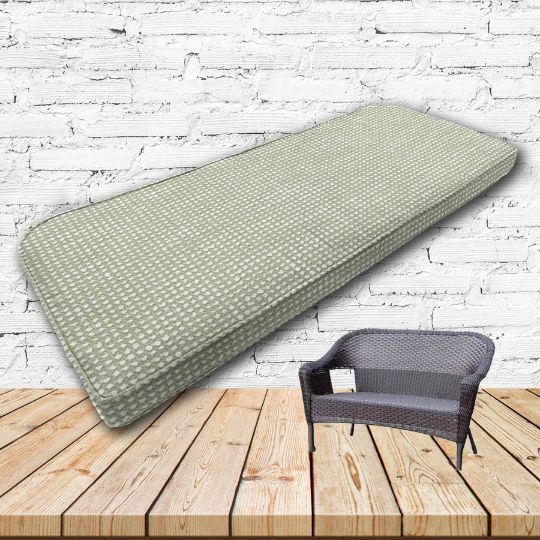 Custom outdoor patio furniture cushions from Cascadia Outdoor Cushions in Sunbrella Fabrics