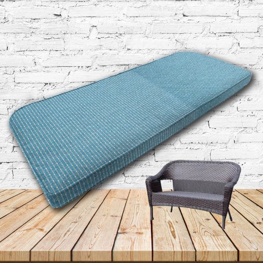 Custom outdoor patio furniture cushions from Cascadia Outdoor Cushions in Sunbrella Fabrics