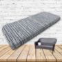 Custom outdoor patio furniture cushions from Cascadia Outdoor Cushions in Sunbrella Fabrics