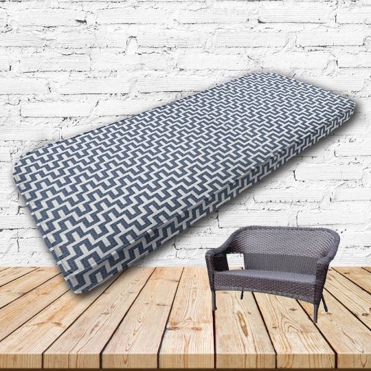 Custom outdoor patio furniture cushions from Cascadia Outdoor Cushions in Sunbrella Fabrics