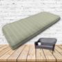 Custom outdoor patio furniture cushions from Cascadia Outdoor Cushions in Sunbrella Fabrics
