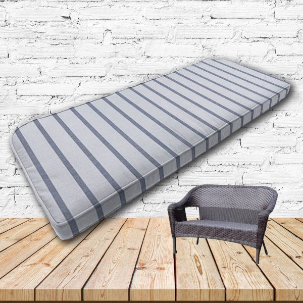 Custom outdoor patio furniture cushions from Cascadia Outdoor Cushions in Sunbrella Fabrics