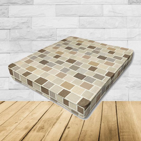 Dining Chair Seat Cushion Boxed Style - - Custom outdoor patio furniture cushions from Cascadia Outdoor Cushions in Sunbrella Fabrics