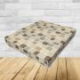 Dining Chair Seat Cushion Boxed Style - - Custom outdoor patio furniture cushions from Cascadia Outdoor Cushions in Sunbrella Fabrics