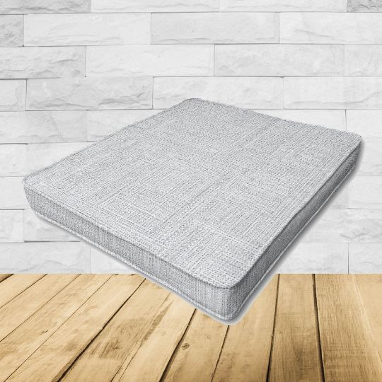 Dining Chair Seat Cushion Boxed Style - - Custom outdoor patio furniture cushions from Cascadia Outdoor Cushions in Sunbrella Fabrics