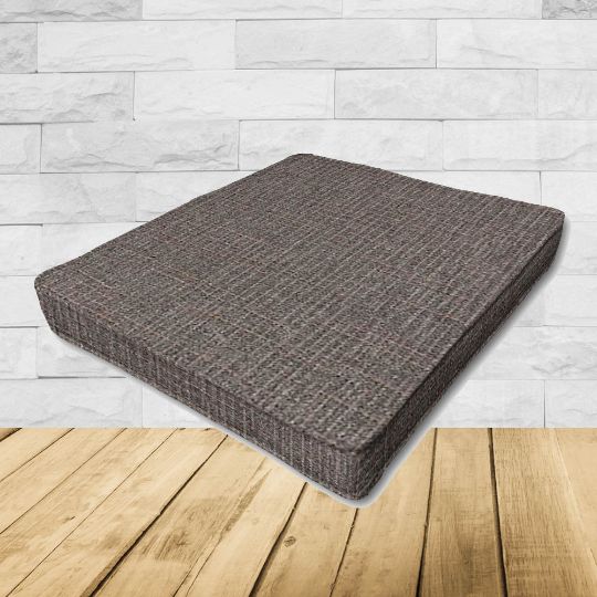 Dining Chair Seat Cushion Boxed Style - - Custom outdoor patio furniture cushions from Cascadia Outdoor Cushions in Sunbrella Fabrics