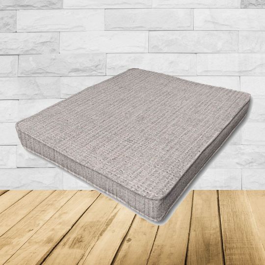 Dining Chair Seat Cushion Boxed Style - - Custom outdoor patio furniture cushions from Cascadia Outdoor Cushions in Sunbrella Fabrics