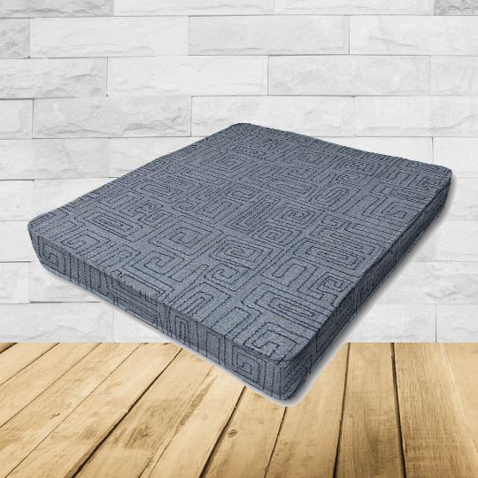 Dining Chair Seat Cushion Boxed Style - - Custom outdoor patio furniture cushions from Cascadia Outdoor Cushions in Sunbrella Fabrics