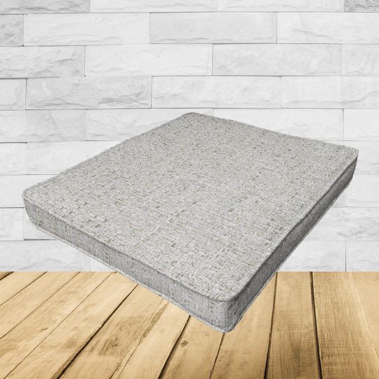 Sunbrella Dumont Dove Outdoor Patio Dining Chair Seat Cushions – Durable & Stylish Patio Comfort
