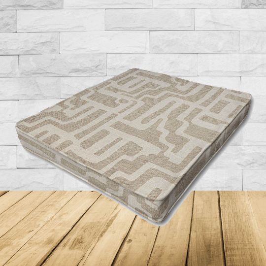 Dining Chair Seat Cushion Boxed Style - - Custom outdoor patio furniture cushions from Cascadia Outdoor Cushions in Sunbrella Fabrics