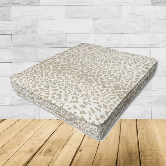 Patio Dining Chair Seat Cushion Boxed Style - - Custom outdoor patio furniture cushions from Cascadia Outdoor Cushions in Sunbrella Fabric