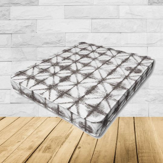 Patio Dining Chair Seat Cushion Boxed Style - - Custom outdoor patio furniture cushions from Cascadia Outdoor Cushions in Sunbrella Fabric