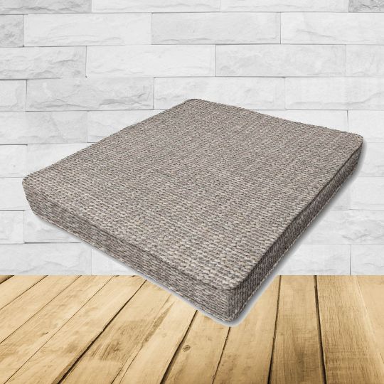 Patio Dining Chair Seat Cushion Boxed Style - - Custom outdoor patio furniture cushions from Cascadia Outdoor Cushions in Sunbrella Fabric