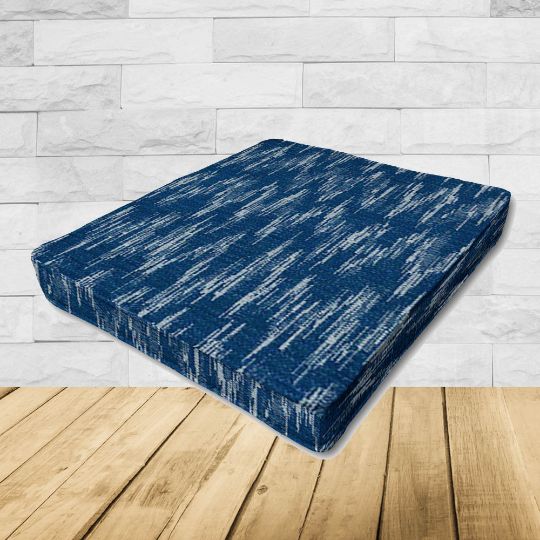 Patio Dining Chair Seat Cushion Boxed Style - - Custom outdoor patio furniture cushions from Cascadia Outdoor Cushions in Sunbrella Fabric