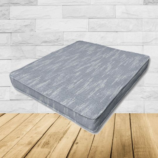 Patio Dining Chair Seat Cushion Boxed Style - - Custom outdoor patio furniture cushions from Cascadia Outdoor Cushions in Sunbrella Fabric