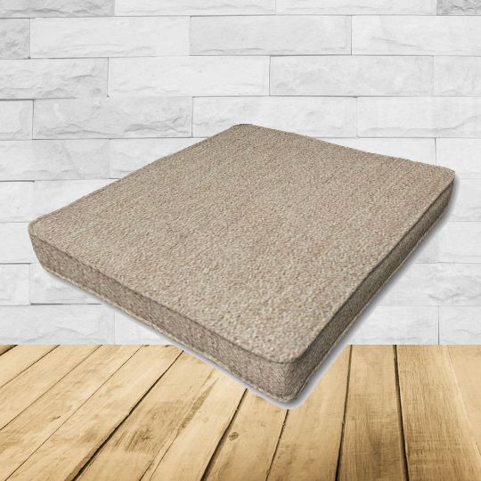 Dining Chair Seat Cushion Boxed Style - - Custom outdoor patio furniture cushions from Cascadia Outdoor Cushions in Sunbrella Fabrics