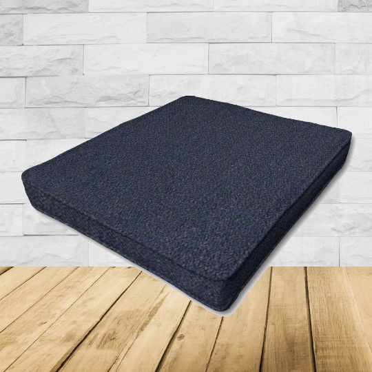 Dining Chair Seat Cushion Boxed Style - - Custom outdoor patio furniture cushions from Cascadia Outdoor Cushions in Sunbrella Fabrics