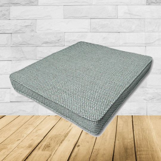 Dining Chair Seat Cushion Boxed Style - - Custom outdoor patio furniture cushions from Cascadia Outdoor Cushions in Sunbrella Fabrics
