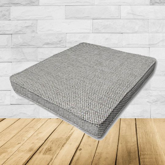 Dining Chair Seat Cushion Boxed Style - - Custom outdoor patio furniture cushions from Cascadia Outdoor Cushions in Sunbrella Fabrics