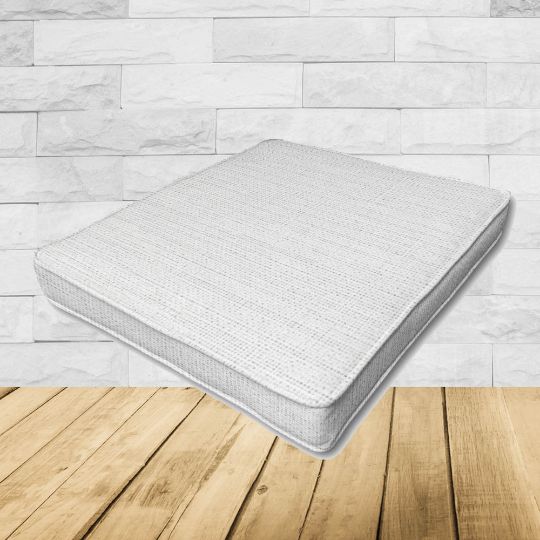 Dining Chair Seat Cushion Boxed Style - - Custom outdoor patio furniture cushions from Cascadia Outdoor Cushions in Sunbrella Fabrics