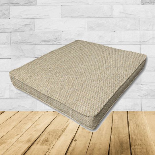 Dining Chair Seat Cushion Boxed Style - - Custom outdoor patio furniture cushions from Cascadia Outdoor Cushions in Sunbrella Fabrics