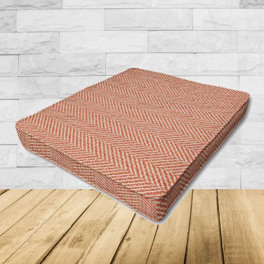 Dining Chair Seat Cushion Boxed Style - - Custom outdoor patio furniture cushions from Cascadia Outdoor Cushions in Sunbrella Fabrics