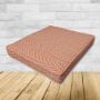 Dining Chair Seat Cushion Boxed Style - - Custom outdoor patio furniture cushions from Cascadia Outdoor Cushions in Sunbrella Fabrics