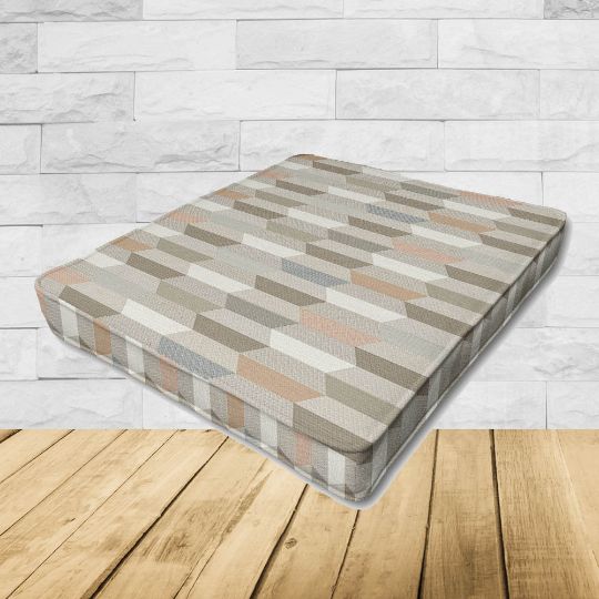 Dining Chair Seat Cushion Boxed Style - - Custom outdoor patio furniture cushions from Cascadia Outdoor Cushions in Sunbrella Fabrics