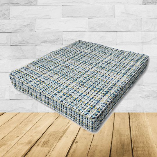 Dining Chair Seat Cushion Boxed Style - - Custom outdoor patio furniture cushions from Cascadia Outdoor Cushions in Sunbrella Fabrics