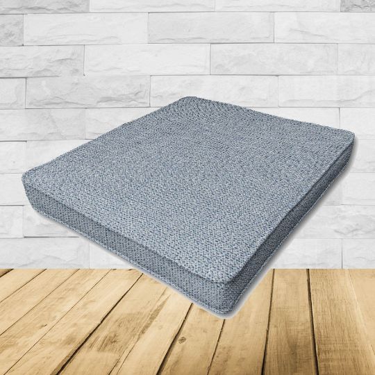 Dining Chair Seat Cushion Boxed Style - - Custom outdoor patio furniture cushions from Cascadia Outdoor Cushions in Sunbrella Fabrics