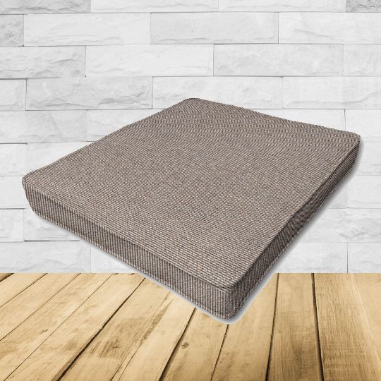 Dining Chair Seat Cushion Boxed Style - - Custom outdoor patio furniture cushions from Cascadia Outdoor Cushions in Sunbrella Fabrics