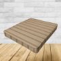Sunbrella Unwind Cameo Outdoor Patio Dining Chair Seat Cushions – Durable & Stylish Patio Comfort
