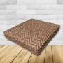 Dining Chair Seat Cushion Boxed Style - - Custom outdoor patio furniture cushions from Cascadia Outdoor Cushions in Sunbrella Fabrics