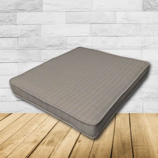 	Patio Dining Chair Seat Cushion Boxed Style - - Custom outdoor patio furniture cushions from Cascadia Outdoor Cushions in Sunbrella Fabrics