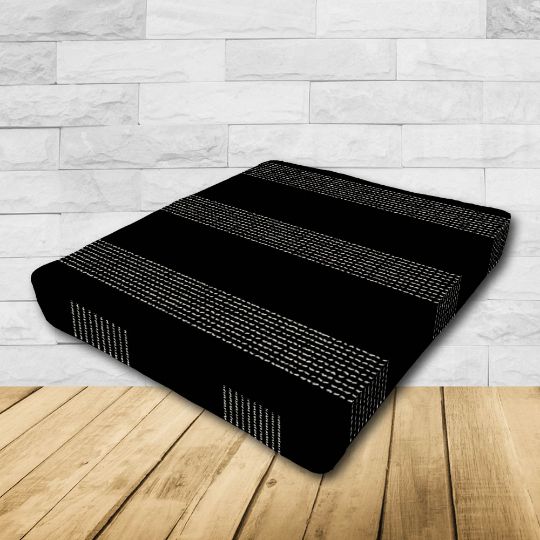 	Dining Chair Seat Cushion Boxed Style - - Custom outdoor patio furniture cushions from Cascadia Outdoor Cushions in Sunbrella Fabrics