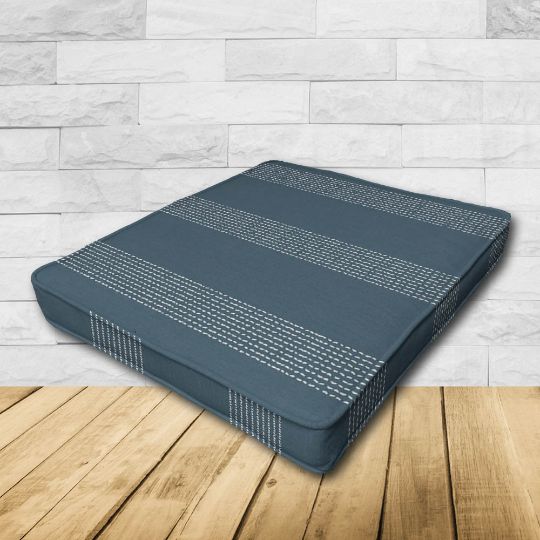 	Dining Chair Seat Cushion Boxed Style - - Custom outdoor patio furniture cushions from Cascadia Outdoor Cushions in Sunbrella Fabrics