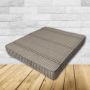 	Patio Dining Chair Seat Cushion Boxed Style - - Custom outdoor patio furniture cushions from Cascadia Outdoor Cushions in Sunbrella Fabric