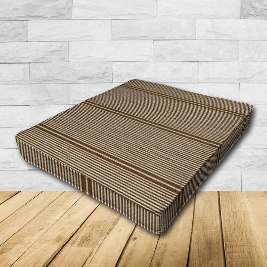 	Patio Dining Chair Seat Cushion Boxed Style - - Custom outdoor patio furniture cushions from Cascadia Outdoor Cushions in Sunbrella Fabric