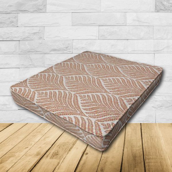 Dining Chair Seat Cushion Boxed Style - - Custom outdoor patio furniture cushions from Cascadia Outdoor Cushions in Sunbrella Fabrics