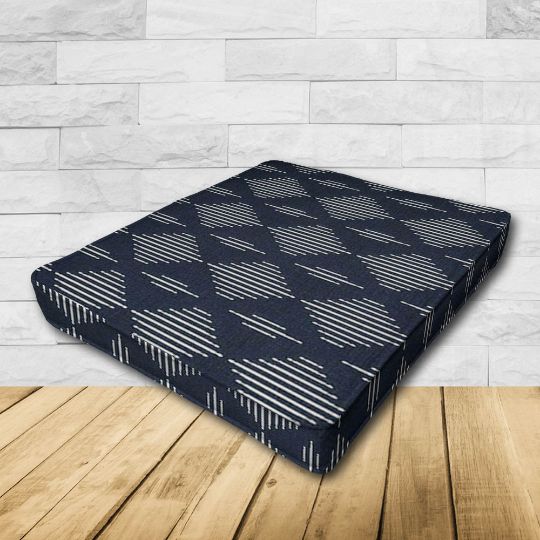 	Dining Chair Seat Cushion Boxed Style - - Custom outdoor patio furniture cushions from Cascadia Outdoor Cushions in Sunbrella Fabrics