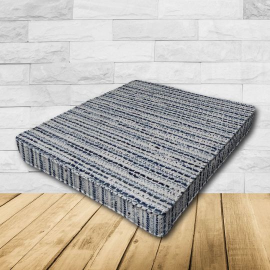	Dining Chair Seat Cushion Boxed Style - - Custom outdoor patio furniture cushions from Cascadia Outdoor Cushions in Sunbrella Fabrics